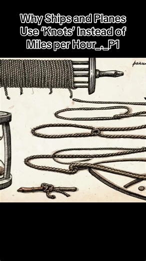 Why Ships and Planes Use Knots for Speed Measurement