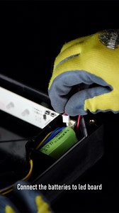 LEONLITE Red LED Exit Sign, Wet Location Exit Light with Battery Backup, UL Listed, Outdoor Hardwired Emergency Lighting with Double Sided, AC 120/277V, Weatherproof Exit Sign, Black, Pack of 6