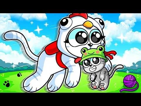 Je suis devenu une MAMAN CHAT sur Roblox !