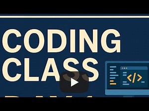 *Coding Class Day 1 | Learn Programming Basics for Beginners*