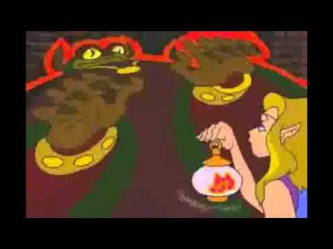 You dare bring light to my lair.... YOU MUST DIE!