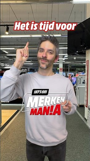 Het is Merken Mania bij MediaMarkt! 🤯 Tot 20% korting op je favoriete merken, Let's Go! 🔥