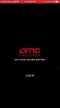 AMC Theaters app - how to create an account?