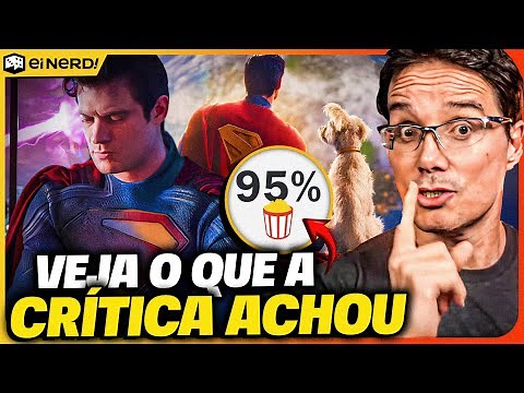 O NOVO FILME DO SUPERMAN É BOM OU RUIM? VEJA O QUE A CRÍTICA ESTÁ DIZENDO!