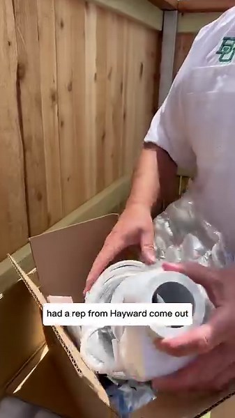 12M views · 428K reactions | Can't wait to share more about our new @HaywardPoolProducts equipment!! Also, if you're in Tulsa— Bruce with TallGrass Estates Concierge Services is the absolute best for all things outdoors. #diy #poolcleaning #haywardpoolproducts | Nik and Liv DIY | Facebook