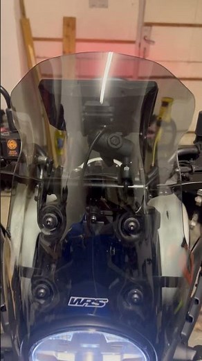 Himalayan 450 - WRS Touring windscreen - Garmin Zümo XT2