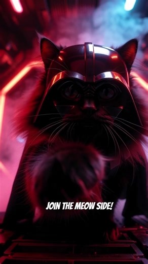 Darth Meowder Awakens!