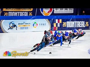 Corinne Stoddard scores 1500m bronze at 2026 Short Track World Championships | NBC Sports