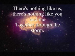 Justin Bieber-Nothing like us lyrics.