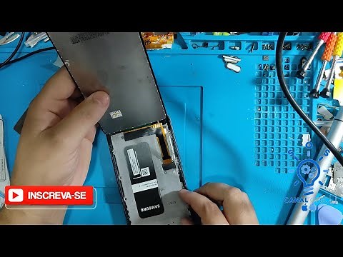 📱 passo a passo da troca de tela do J6 ‪@Samsung‬