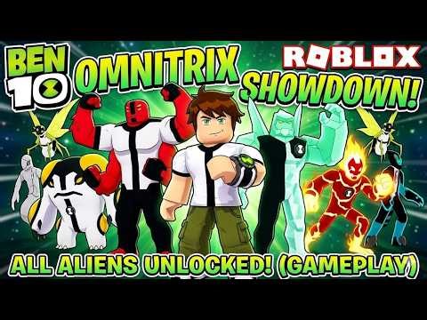 Roblox Ben 10 Gameplay – Transforming Into ALL Aliens!