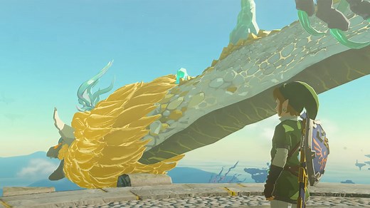 Light Dragon Location Map with Path in TotK Tears of the Kingdom - Try Hard Guides