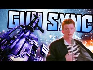 NEVER GONNA GIVE YOU UP | GUN SYNC
