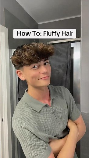 Fluffy Hair - Tutorial #shorts