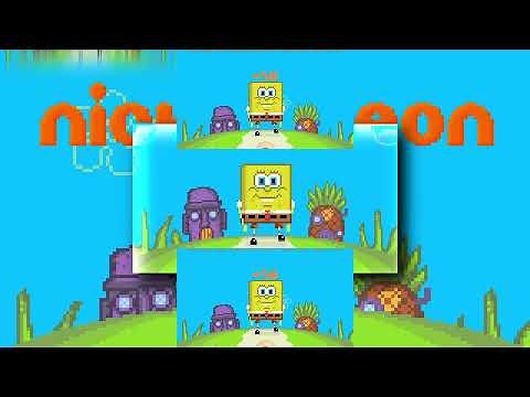 (YTPMV) Nickelodeon SpongeBob SquarePants 8-Bit Bumper 2 2014 Scan