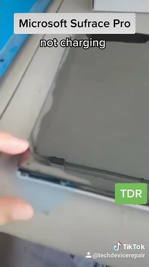 Microsoft Sufrace Pro 4 not charging, and no charger light - repair