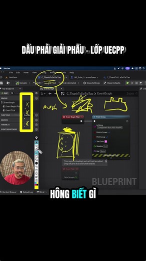 tiếp cận với ECS (Entity-Component-System) trong Unreal, clip này hướng dẫn cách trao đổi thông tin giữa các thành phần component với nhau, sử dụng #Blueprints #UnrealEngine #UE5 #hoclamgame #laptrinhgame