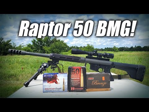 At The Range: Ligamec Corp Raptor 50 BMG!