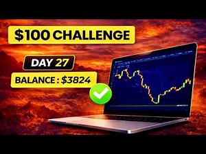 $100 to $3,824 | 1-Minute Binary Options Strategy | Pocket Option & Quotex Live Trading