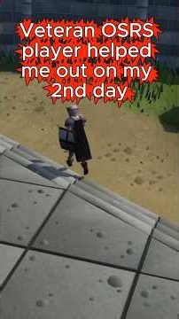 VETERAN OSRS player helped me out on my 2ND DAY of getting my fire cape! #osrs #gaming