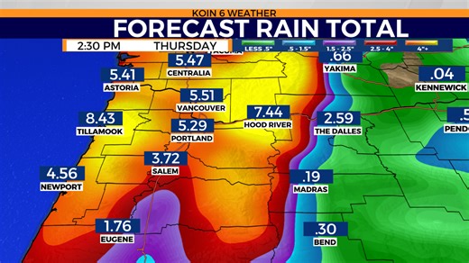 PNW atmospheric river arrives, what to know
