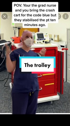 Experienced Grad Nurse Responds to Code Blue Situation