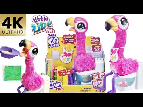 UNBOXING FLAMINGO IN A NEW PACKAGE | GOTTA GO FLAMINGO| LITTLE LIVE PETS|ASMR