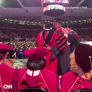 68K views · 2.4K reactions | Philadelphia Eagles quarterback Jalen Hurts received his master’s degree in human relations from the University of Oklahoma on Friday https://cnn.it/454vKda | CNN | Facebook