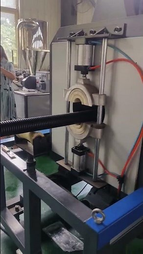 HDPE PP double wall corrugated pipe production line making machine / DWC Sewage Pipe Machine