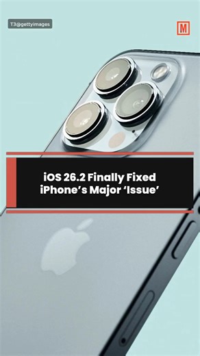 iOS 26.2 Finally Fixed iPhone’s Major ‘Issue’
