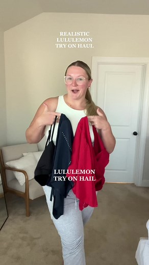 Realistic Lululemon Try On Haul | Size 14 Shorts and Bras