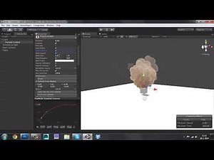 Unity Shuriken Stylised Smoke Particle