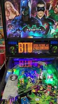 Batman Forever Pinball Machine Demo