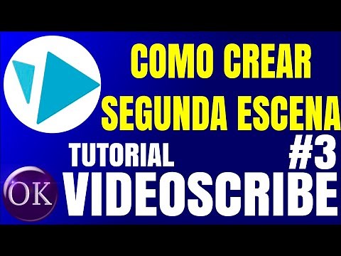 TUTORIAL VIDEOSCRIBE EN ESPAÑOL - COMO CREAR UNA SEGUNDA ESCENA (DESKTOP) SPARKOL OKTAVIO RODRIGUEZ