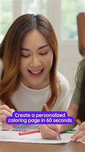 Create Personalized Kids Coloring Pages Quickly