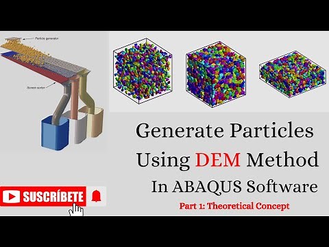 How To Generate Particles Using Discrete Element Method (DEM) in ABAQUS; Part1: Theoretical Concept