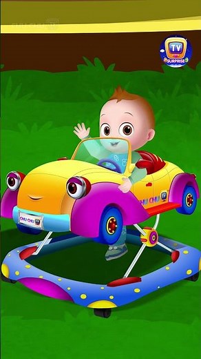 Opening the Baby Walker Surprise Egg #Shorts #ChuChuTV #ChuChuTVSurprise #BabyVehicles #ChuChuTV100M