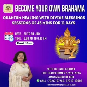 Nirvana Healing Centre Is coming up with new Healing course of...