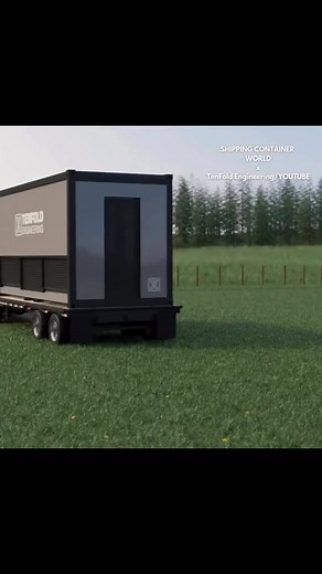 16K views · 148 reactions | This Black Box Turns Into a Full-Size Home – Portable & Expandable Magic | Shipping Container World | Facebook