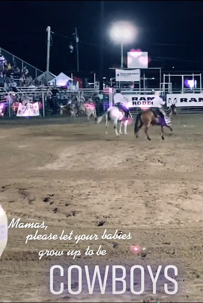 Mamas, please let your babies grow up to be cowboys 😍 #CheetosReaperReactions #ItsGreatOutdoors #rodeo #Texas #cowboys #bullriding