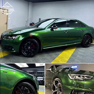 [Hot Item] High Quality Car Wrap Super Bright Metallic Sonoma Green Cars Vinyl Wrap