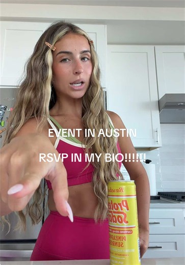 Come hang with me this Saturday at the @Barebells USA Soda Shoppe in Austin! 🥤⭐️ 📍 Swim Club: 650 E 10th St, Austin, TX 78701 Doors open at 11AM—RSVP link in my bio. Want to win a spot in my mom’s Pilates class? - Follow @barebells.usa - Tag the friend you’d bring below