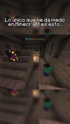 Lo único que me ASUSTA en Minecraft😱​