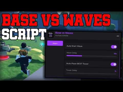 [⚔️OP] Base Vs Waves OP Script Auto Farm & Infinite Cash - Roblox 2026