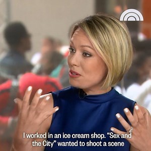 In honor of Dylan Dreyer’s birthday this week, we’re looking back at her “cameo” on #SexandtheCity back in the day! Did you spot her? #TODAYFlashback #FlashbackFriday | Today Show