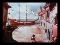 The Goose That Laid the Golden Egg (1936, Gato Félix, doblaje de VEA Toons)