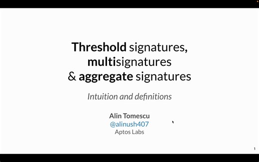 【密码学】数字签名概览 | 门限签名、多重签名、聚合签名
