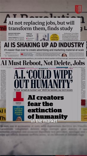 NIAT Pune on Instagram: "👁️ The AI debate continues... 💫 Click the link in bio to learn more (podcast, career, tech, coding challenges, ai, ai vs humans, growth, covid, ai reels, swiggy, startup, education, challenges with AI, AI limitations, AI guidelines) #podcast #techpodcast #tech #career #aivshumans #coding #upskill #aitools #leadership"