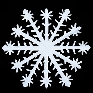How to Make a Snowflake With Paper Easy - Paper Cutting Design For Xmas - Snowflake Cutting Pattern #papercutting #snowflakes #christmas2024 #christmascrafts #christmasdecor | Million Ideas of Crafts