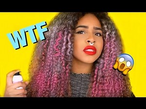 LES CHEVEUX ROSES SANS TEINTURE ?? | Longqi hair
